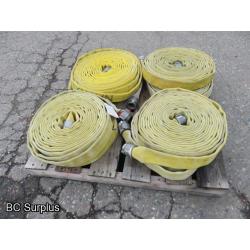 T-198: Fire Hose – 1.75 Inch – 50 Ft. Lengths – 8 Items