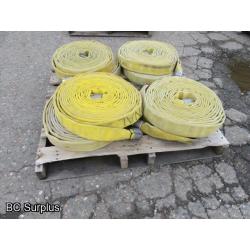 T-200: Fire Hose – 1.75 Inch – 50 Ft. Lengths – 8 Items