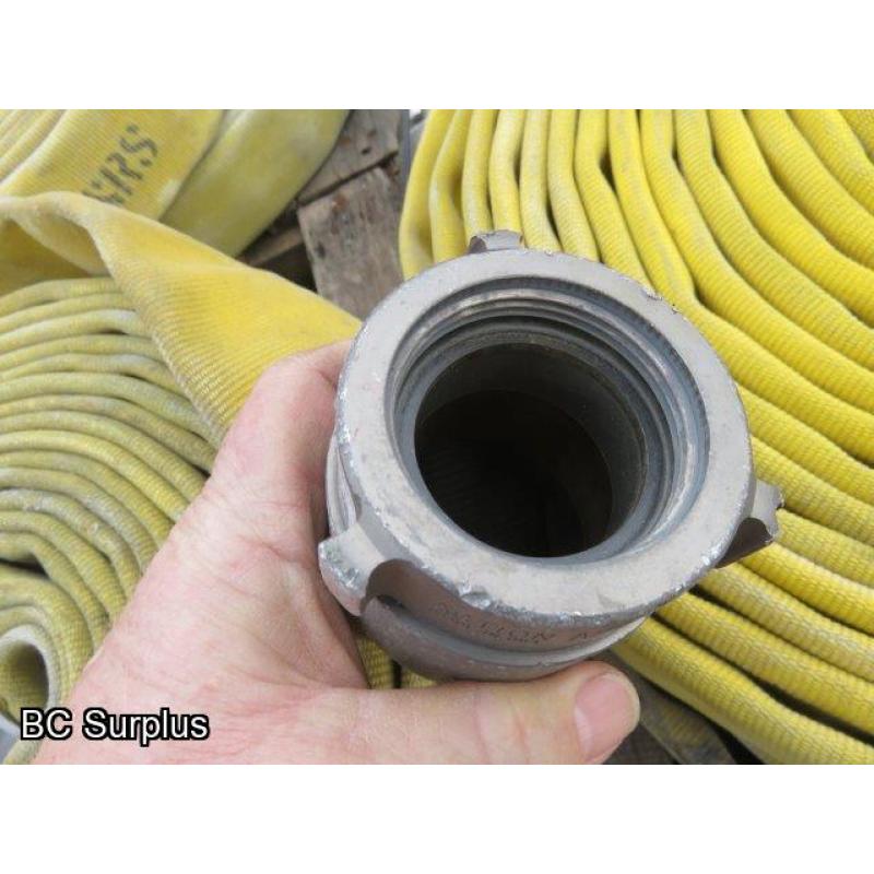 T-201: Fire Hose – 1.75 Inch – 50 Ft. Lengths – 8 Items