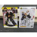 Q-10: Autographed Kirk McLean Hockey Cards – 2 Items