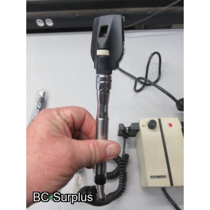 Q-82: Welch Allen Ophthalmoscope & BP Meter – 2 Items