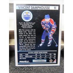 Q-7: Autographed Damphousse & Klima Hockey Cards – 3 Items