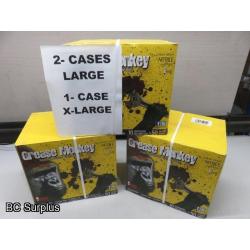 Q-63: Grease Monkey HD Nitrile Gloves – 3 Cases – XL & L