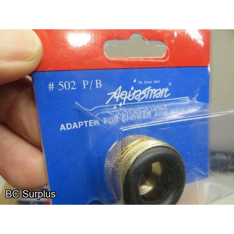 Q-146: Brass Hose Adapters – 1 Lot