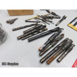 Q-135: Sabre Saw Blades & Drill Bits – 1 Lot