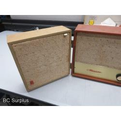 Q-178: Marconi Portable Triphonic Record Player