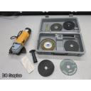 Q-139: Electric Side Grinder Kit in Plastic Case – Unused