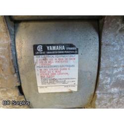 Q-220: Yamaha EF6600DE Portable Gas Generator