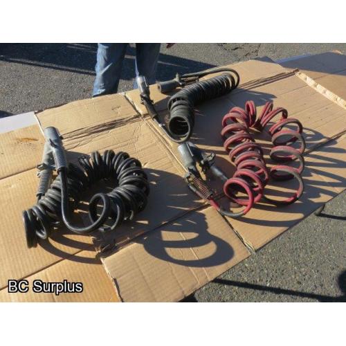 Q-224: Phillips 2-Pole AUX Power Cables – 3 Items