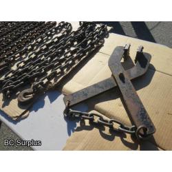 Q-233: Pallet Puller with Chain – Black