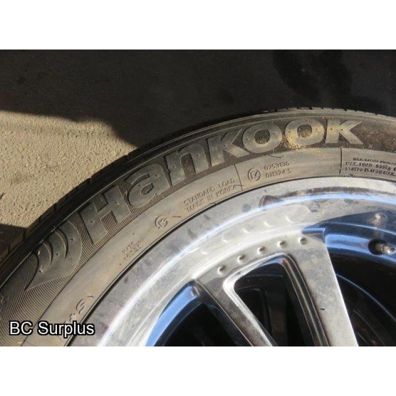 Q-214: Hankook P255/50R20 Tires & Wheels – 1 Set