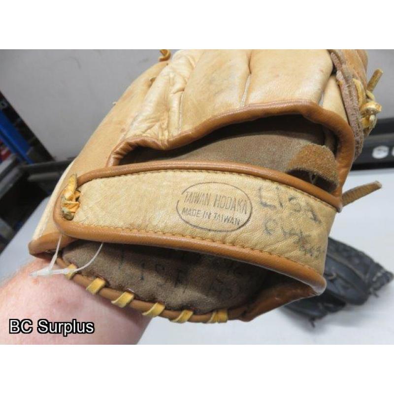 Q-266: Baseball Gloves – 3 Items