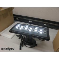 Q-329: LED 55W Outdoor Fixture – 2 Items