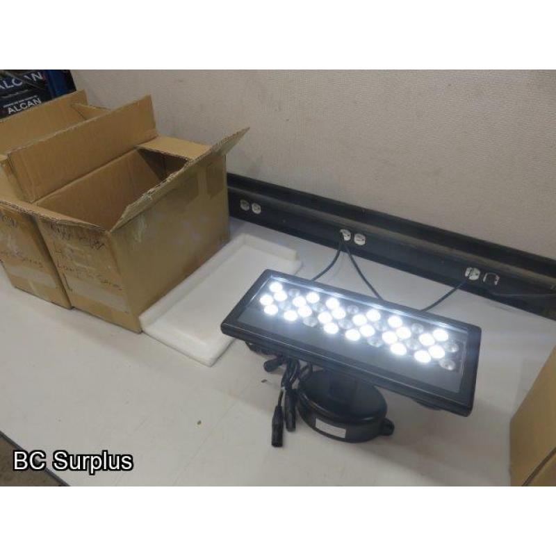 Q-329: LED 55W Outdoor Fixture – 2 Items