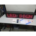 Q-353: Colour-Brite LED Moving Message Display – Red