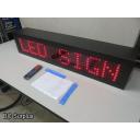 Q-354: Colour-Brite LED Moving Message Display – Red