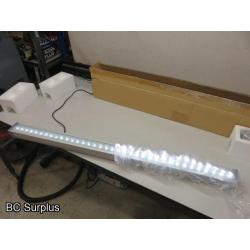Q-355: LED Linear Light Bar Wall Washer – White – Unused