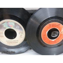 Q-377: Vintage 45 Rock & Roll Record Collection – 1 Lot