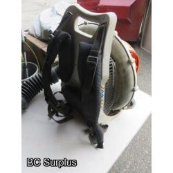 Q-447: Stihl BR500 Backpack Blower