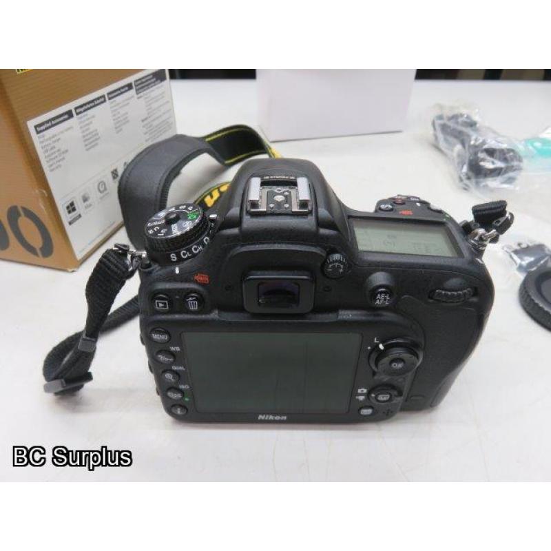 Q-562: Nikon D7100 Digital Camera; NO Charger – NO Battery