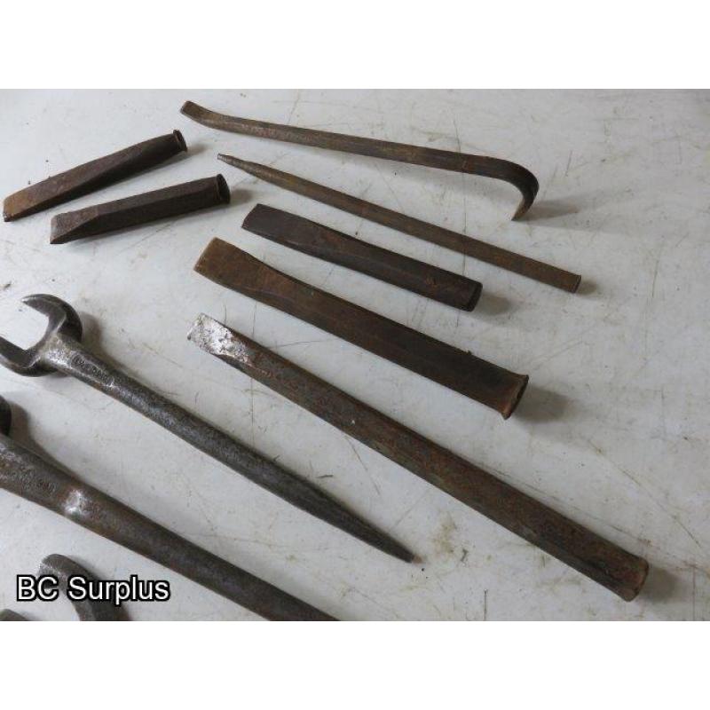 R-405: Spud Wrenches; Punches; Hand Tools – 1 Lot