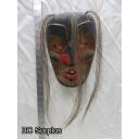 R-2: Carved Indigenous Mask - “Wild Woman” - Signed