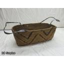 R-23: Salish Basket with Leather Straps – Vintage