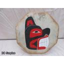 R-49: Indigenous Painted Drum – Beaver