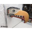 R-6: Carved Indigenous Mask – Signed