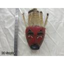 R-7: Carved Indigenous Mask from Squamish BC – Signed