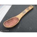 R-321: Lawrence Johnstone Hand Carved Wooden Spoon