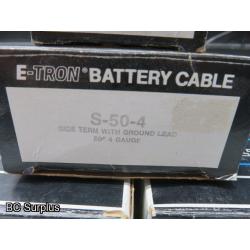 R-382: Battery Cables – Boxed – 4 Items
