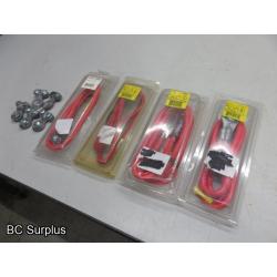 R-384: Battery Cables & Battery Clamps – 1 Lot