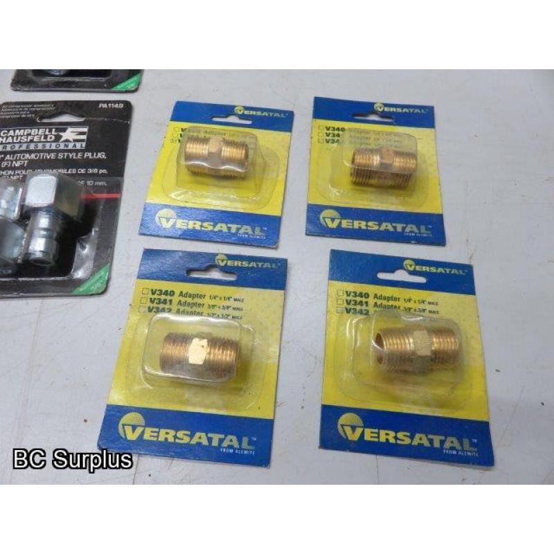 R-408: Electrical and Air Fittings – Used & Unused – 1 Lot
