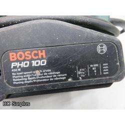 R-411: Bosch PHO-100 Hand Held Portable Planer – 3.25 inch