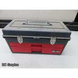 R-417: EKCO Plastic Two Drawer Tool Box – Locking