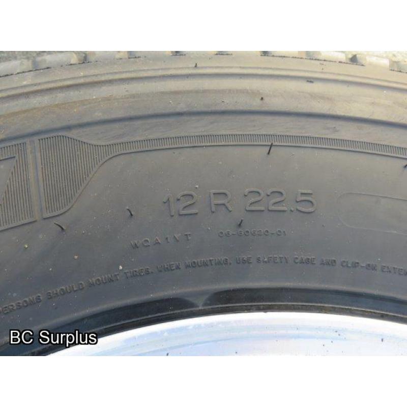 R-440: Michelin 12R225 Tires on Aluminium Wheels