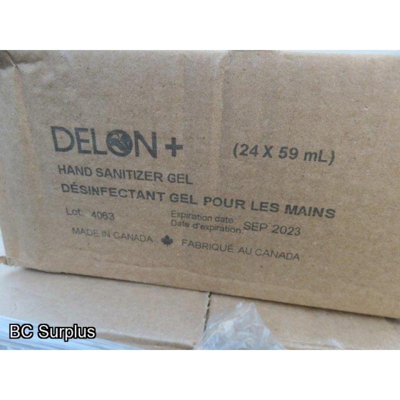 R-447: Delon Hand Sanitizing Gel – 1 Pallet