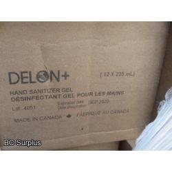 R-447: Delon Hand Sanitizing Gel – 1 Pallet