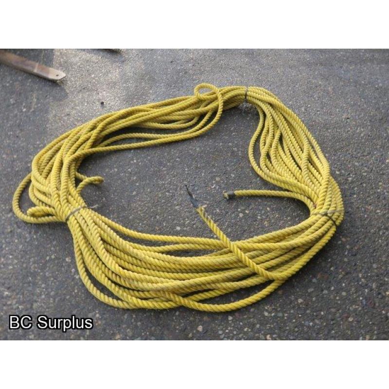 R-432: Heavy Duty Braided Rope – 1 Inch