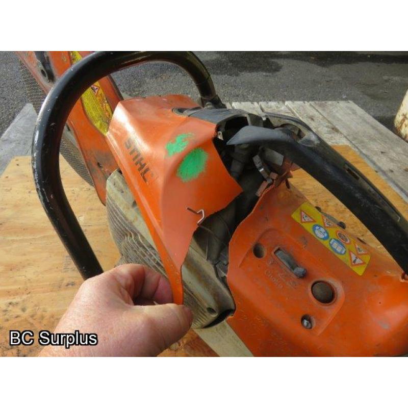 R-433: Stihl TS410 Cut-Off Saw – Repairs