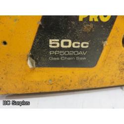 R-464: Poulan Pro 50cc 20 inch Chainsaw