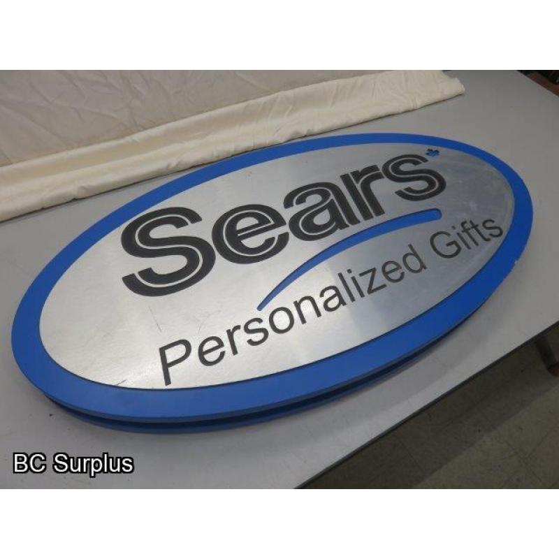 R-471: Sears Double Sided Sign