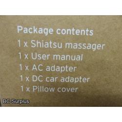 R-474: Shiatsu Neck Massager – Boxed