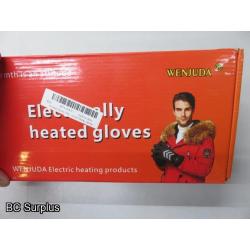 R-492: Lithium Battery Powered Heated Gloves – 1 Pair