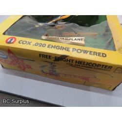 R-516: COX Sky Copter – Gas Powered – Boxed