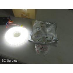 R-650: White LED Tape Light Strips – 15 Lengths of 10m