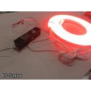 R-621: Red Neon Strip Lights with Power Supply – 21ft