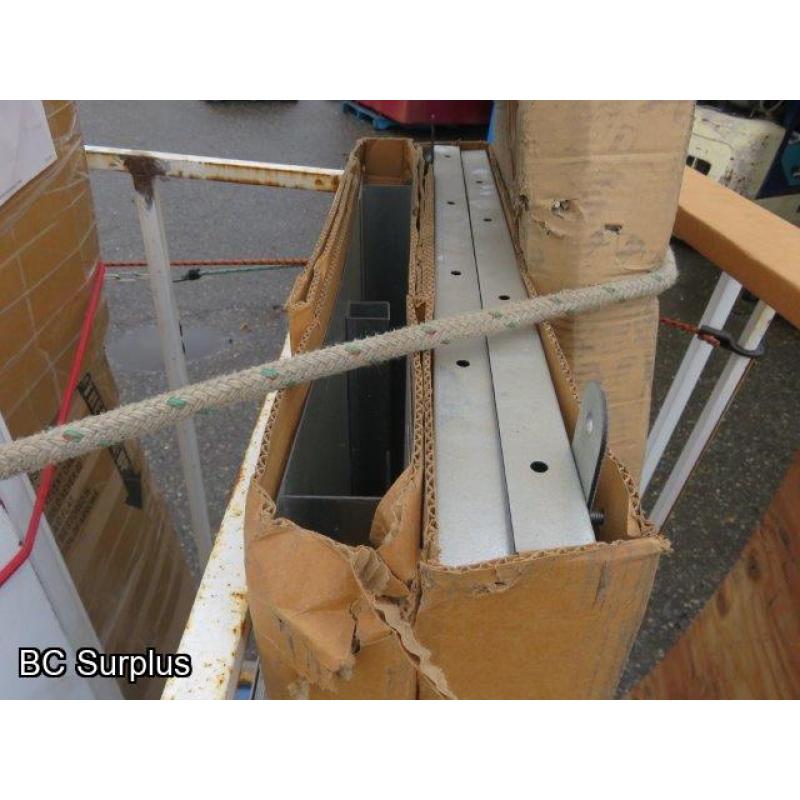 R-716: Steel Sheeting; Cabinet; Metal Shelving – Rack Included
