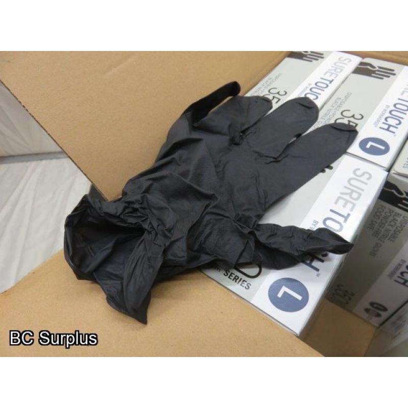 R-704: Workhorse Sure Touch Large Nitrile Gloves – 1 Case